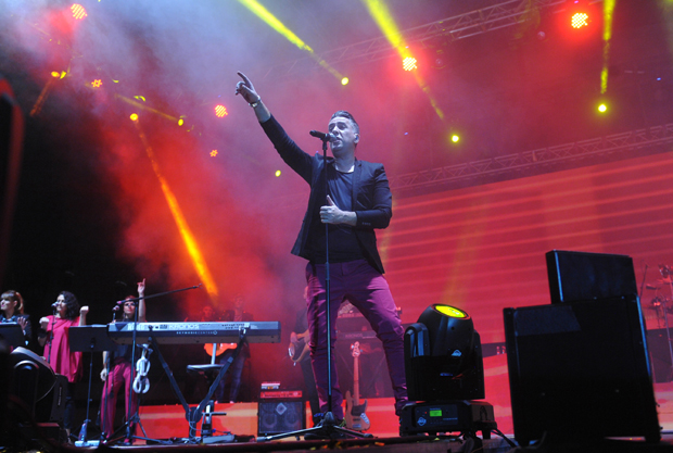 Жељко Јоксимовић пева за дочек у Сарајеву